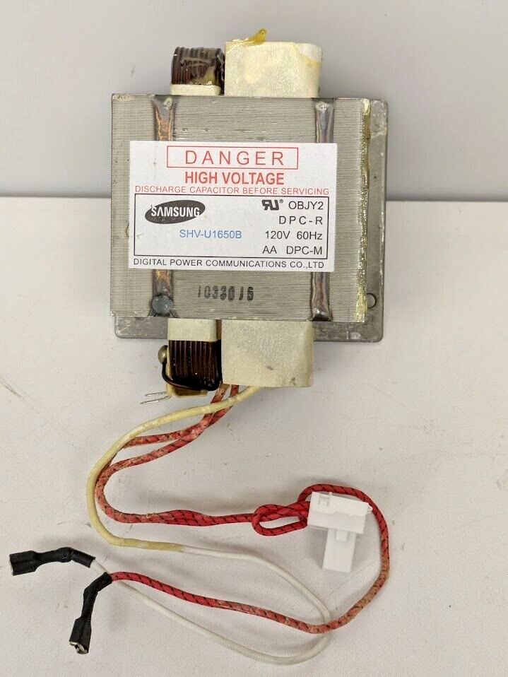 FOR PARTS ONLY-Samsung Microwave Transformer Replacement - Samsung ME16K... - $54.05