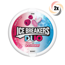 Full Box 8x Tins Ice Breakers Sparkling Raspberry Lemon Seltzer Flavor | 1.5oz - £25.43 GBP