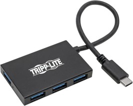 Tripp Lite - U460-004-4A-Al - USB C Hub 4-Port USB-A Compact USB 3.1 Spl... - $44.95