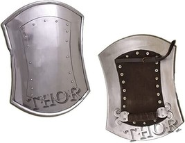 Armor Viking Templar Shield 45.7cm Medievale Mano Battle Pronto Funzionale - £55.96 GBP