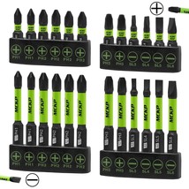 Sunhzmckp 24-Piece Screwdriver Bit Set, Magnetic Slotted Phillips Driver Bit Set - $21.99