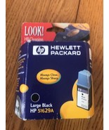 Sealed HP 51629A Large Black 29 Inkjet Print Cartridge Ships N 24h - $508.54 MXN