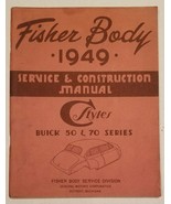 1949 Buick Fisher Body Service Construction Manual Original Excellent Co... - $73.85 CAD