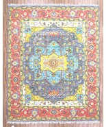 Hand Made Grey Red 8x10 Turkish Oushak Area Rug - £1,027.37 GBP