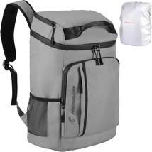 Soft Backpack Cooler Insulated Leakproof 36 Cans Collapsible Cooler Ice, Travel - £33.80 GBP