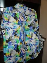 robert graham classic short sleeve shirt medium size image 4