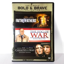Casualties of War / The Fog of War / Faith of my Fathers (2-Disc DVD, 1989-2005) - £7.57 GBP