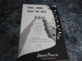 Three Songs from the Alps by Hawley Ades - $2.99
