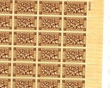 Fort Ticonderoga Issue 3 Cent Stamps Mint Sheet #1071 - $7.92