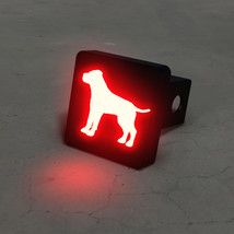 Rottweiler Silhouette LED Hitch Cover - Brake Light - $69.95