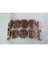 Genuine Never-Broke Copper Double Row Penny Bracelet - Large  - €17,32 EUR