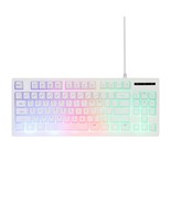 Abko Hacker K150W Korean Membrane LED Tenkeyless Wired Gaming Keyboard (... - £35.24 GBP