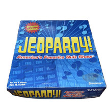 Jeopardy Board Game: America’s Favorite Quiz Show 2005 New Partially Sealed - $9.89