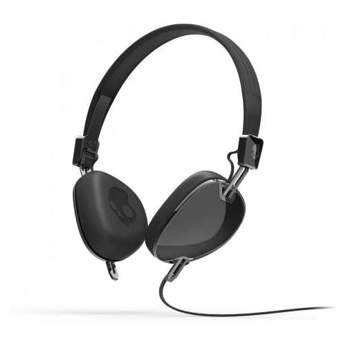 Skullcandy Navigator On-Ear Headset with Mic - Black - SRP $99.99 - $58.40