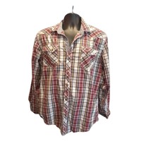 American Rag Men&#39;s Size X Large Plaid Button Up Shirt - £10.50 GBP