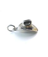 Sterling Silver Western Cowboy Hat Charm Pendant - €16,30 EUR
