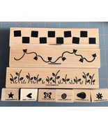 Stampin up border builders rubber stamp set - €6,50 EUR