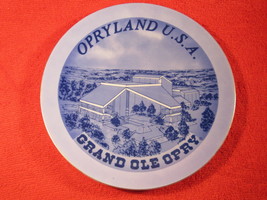 8.5&quot; Porcelain Collector Plate Opryland Usa Grand Ole Opry Japan [Z250] - $4.78