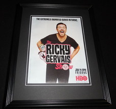 Ricky Gervais Show 2011 HBO Framed 11x14 ORIGINAL Vintage Advertisement - $34.64