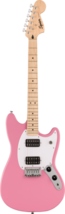 Squier Sonic Mustang HH, Maple FB, Flash Pink - $199.99