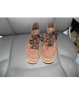 SPERRY TOP-SIDER INTREPID BOOTS BROWN SUEDE LEATHER SIZE 6 BOY&#39;S EUC - $53.10