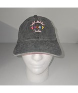 VACAY Balee Faded Gray Women&#39;s Adjustable Hat Cap Embroidered - $11.31