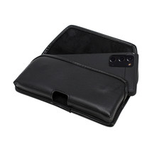 Galaxy Note 20 5G Belt Holster Pouch Leather with Rotating Clip, Horizontal - £29.56 GBP