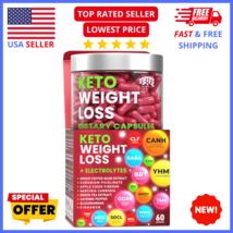 Keto Burn Capsules – Natural Fat Burner &amp; Appetite Control Effective Wei... - $19.99