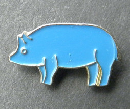 Blue Pig Hog Farm Animal Lapel Pin Badge 3/4 Inch - £4.28 GBP