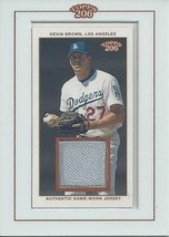 2002 Topps 206 Relics Kevin Brown KB Dodgers - £2.81 GBP