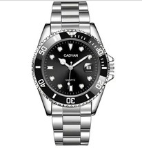 Men&#39;s Chronometer Sports Military Black Dial Quartz Watch Fast Free Ship... - £11.64 GBP