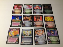 Dragon Ball Z Trading Cards Group of 12 Collectible Game Cards (DBZ-24) - £10.12 GBP