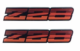 OER Reproduction Red Rocker Panel Emblem Set 1982-1984 Chevrolet Camaro Z28 - £110.13 GBP