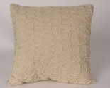 Donna Karan DKNY Texture Pucker Urban Oasis Gold Deco Pillow NWT $150 - $67.15