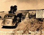 RPPC New Brunswick Canada Magnetic Hill Vintage Cars Gravity Hill UNP Po... - $3.91