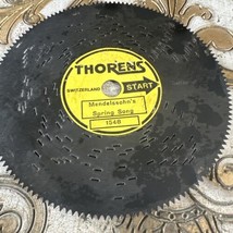 Vintage Thorens Switzerland 4 1/2&quot; Metal Disc #1548 “Mendelssohn’s Sprin... - £27.72 GBP