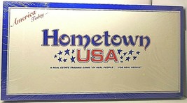 1986 Vintage HOMETOWN USA BOARD GAME Includes Jackson County WI location... - £11.07 GBP