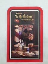 VTG 1977 Valentine&#39;s Day Card For Husband by American Greetings + Envelope NEW - £5.40 GBP