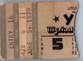 Yes Concert Ticket Stub Juin 5 1979 Oklahoma Ville - $51.13