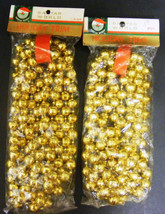 Vintage Gold Christmas Garland by Kurt Adler Lot of 2 - £51.76 GBP