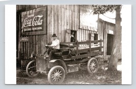 RPPC Coca Cola Consegna Camion Winter Haven Fl Cartolina Riproduzione L16 - $11.25