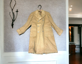 Brook Street 100% Camel Hair Raleigh&#39;s Washington Double Breasted Trench... - $467.49