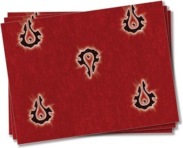 JINX World of Warcraft Horde Wrapping Paper, 4 Sheets, 24x36 inches - £9.27 GBP