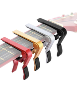 4 Pcs Guitar Capo Aluminum Metal Universal, Acoustic and Classical Elect... - $10.70