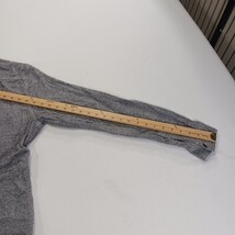 Faherty RN#140476 Shirt Men's Gray Cotton Button-Up Shirt Pockets Size Medium  image 7