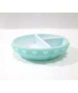 My Little Pony Newborn Divided Food Dish Bowl G1 Light Aqua &amp; White - $7.00