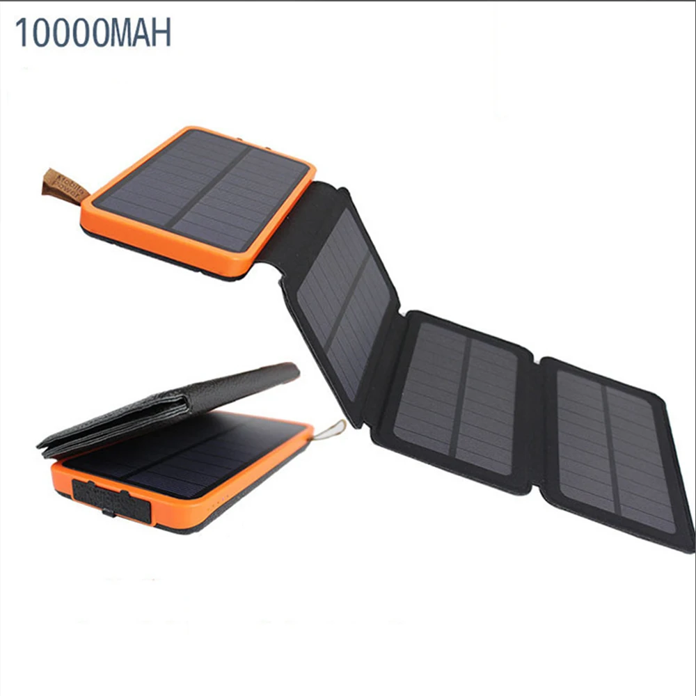House Home Solar Panel Charger Portable Folding Outdoor Power Bank Solar Panel K - £58.21 GBP