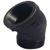 BK Products 1 in. FPT x 1 in. Dia. MPT Black Malleable Iron Street Elbow - £13.42 GBP