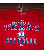 PROPERTY OF TEXAS RANGERS MLB BASEBALL T-Shirt MENS XL NEW w/ TAG - £15.58 GBP