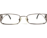 Versace Eyeglasses Frames MOD. 1111 1013 Shiny Brown Rectangular Logos 4... - $111.99